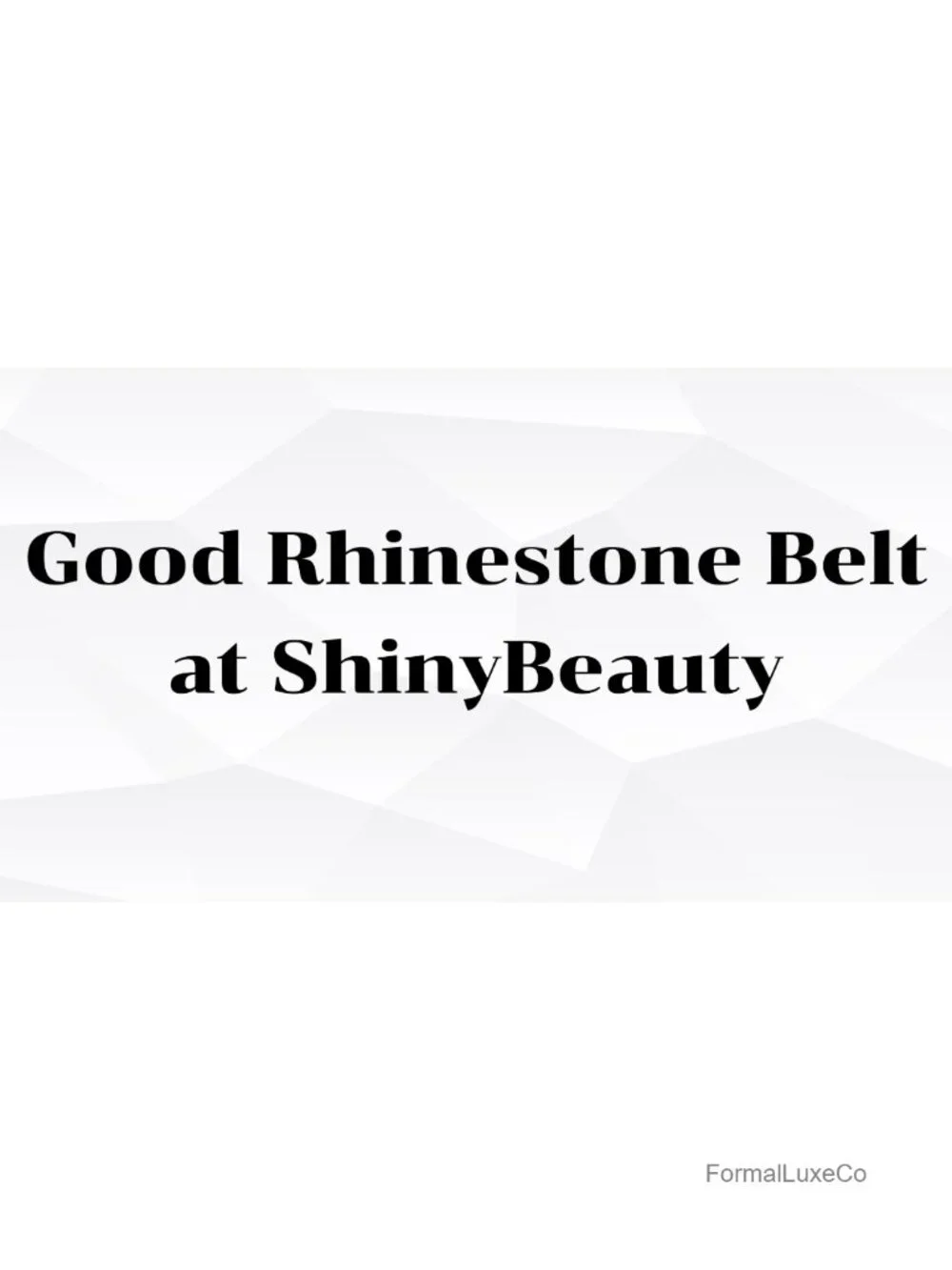 Rhinestone Bridal Belt Wedding Sash Crystal Applique DIY Obi Belt